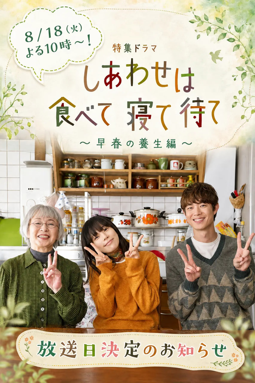 吃饱睡足等幸福～早春养生篇～